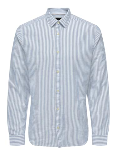 Only & Sons Onscaiden Life Ls Stripe Linen Noos – Ansicht 1