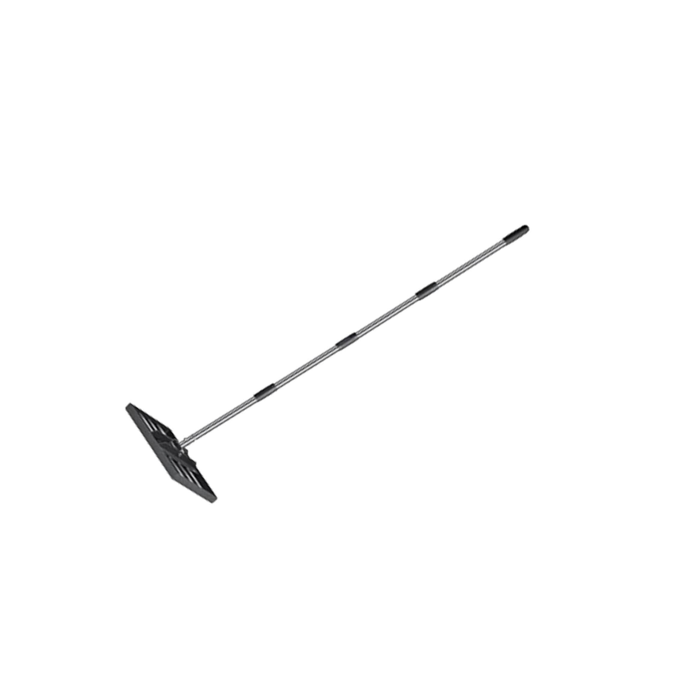 Strumento livellatore per campi da golf in acciaio inossidabile, facile da maneggiare, realizzato per un'eccellente manutenzione del prato e dei , Canna corta a 4 sezioni , 43.5x25 cm