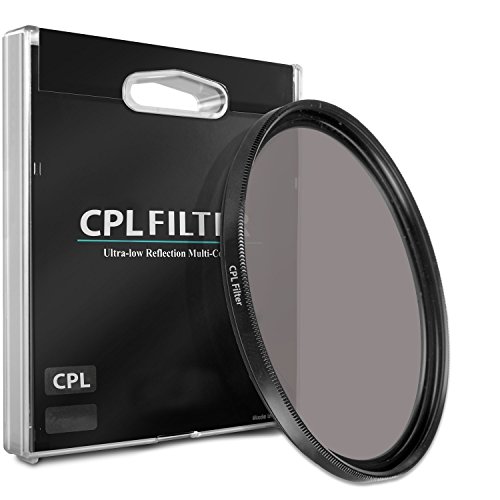 52mm CPL Circular Polarizer Filter for Canon EF 40mm f/2.8 STM Pancake Lens
