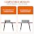 Adjustable Griddle Stand with Side Shelf for Blackstone 17" or 22" Table Top Griddle, Adjustable Griddle Table with Carry Bag Grill Accessories for Outdoor Cooking and Camping