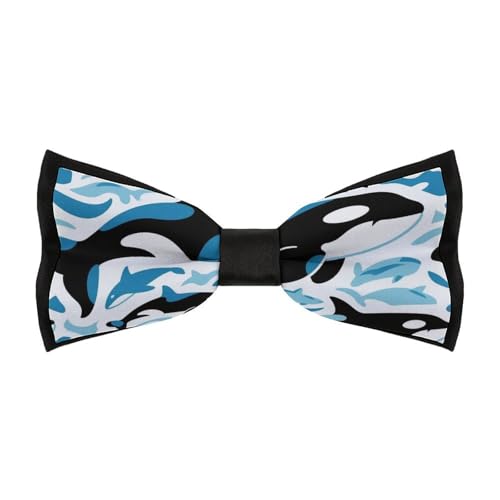 Men's Classic Bow Tie - Adjustable Length for Weddings & Parties