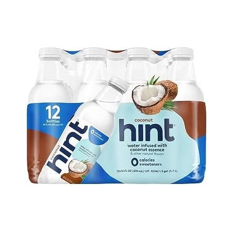 Hint Water Coconut Flavor (Pack of 12) Cover