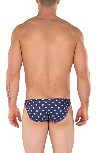 Gary Majdell Sport Men's USA Greek Bikini Freedom Swimsuit with Contour Pouch4