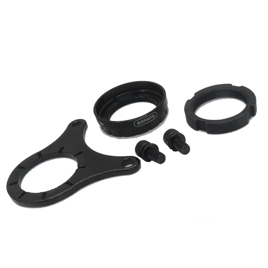 windmeile | Motor Befestigungsset Triangle für Bafang BBS01 BBS02 BBSHD 68mm, Halteplatte, Original Ersatzteil Montage Dreieck E-Bike Elektro Fahrrad