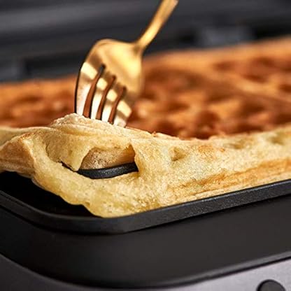SPRINGLANE Waffeleisen Wanda 1600 W, Doppelwaffeleisen für Belgische Waffeln, Praktische Überlaufrille, Display zur Anzeige der Backfarbe – Bild 6
