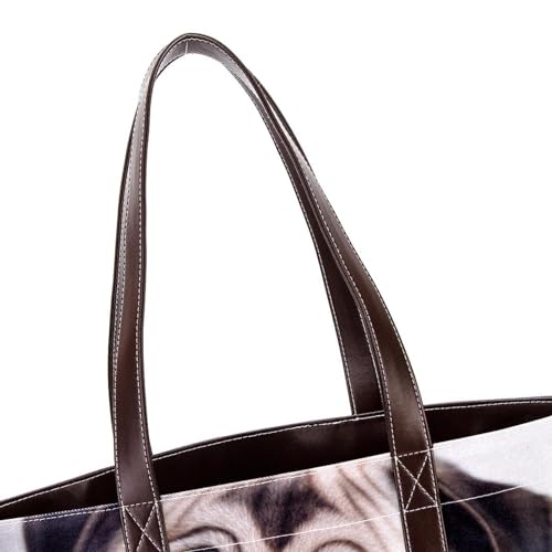 Sac fourre-tout avec fermeture eclair grand format zippe en toile - 6