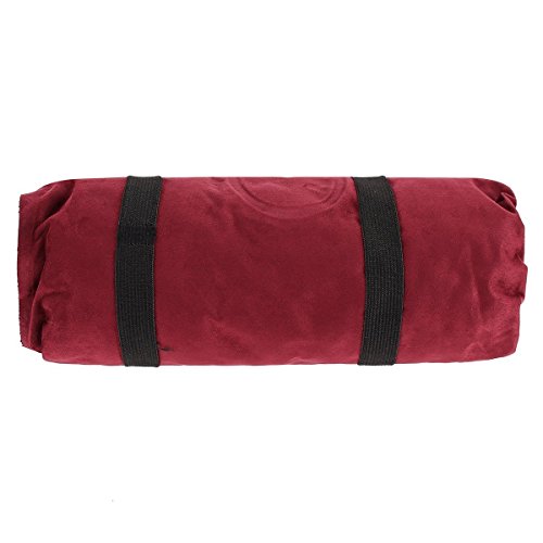 SEMOO Camping Pillow/Self Inflating Air Pillow, Compressible for Camping, Travel and Backpacking (Red)