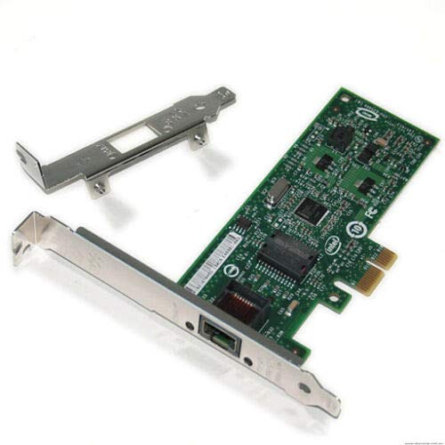 10/100/1000Mbps PCIe x 1 Network Adapter Single RJ45 Port Compatible Intel EXPI9301CTBLK 82574L Gigabit Ethernet Desktop LAN Card