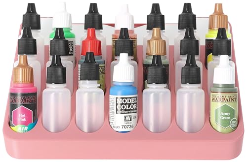 Organizador Feldherr de 21 pinturas para Really Useful Box 4L y pinceles 3