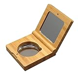 Bamboo Empty Eye Shadow Case Box Single Aluminum Palette Pans Magnetic Eyeshadow Makeup Palette...