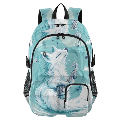 Mochilas de viaje White Fox de 17.5'' para acabar con el desorden en el trabajo y el colegio
