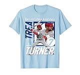 Trea Turner | Philadelphia MLB Baseball Players| MLBTTU205M T-Shirt