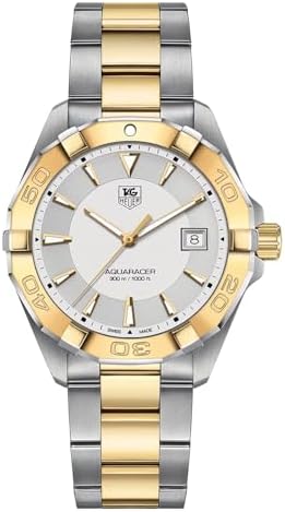 TAG HEUER Aquaracer Silver Opaline Dial Men's Watch WAY1120.BB0930