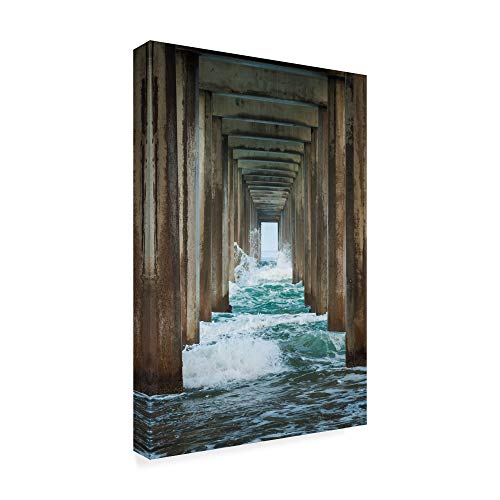 Trademark Fine Art Scripps Splash by Chris Moyer, 30x47-Inch by Trademark Fine Art - Used condition - Image 2