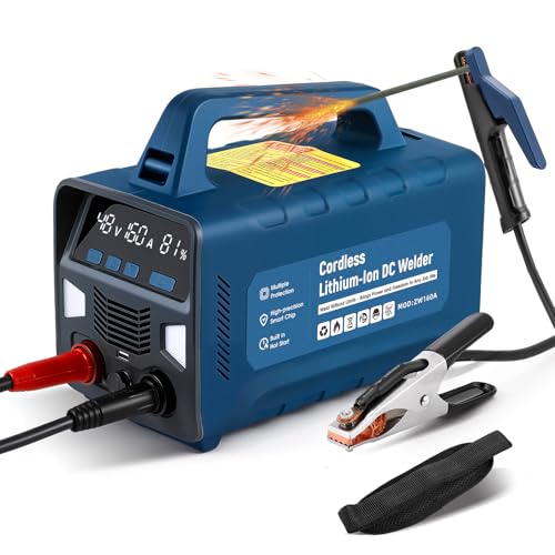Antstone 2nd Gen Cordless Welding Machine Battery Powered Welder LED Work Light USB Port 160A MMA...