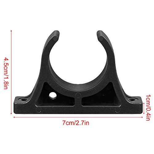 image for Housedeco 1 Pair Kayak Paddle Clips Durable Plastic Paddle Oar Holder 