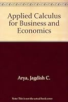 Applied Calculus for Business and Economics 0130392553 Book Cover