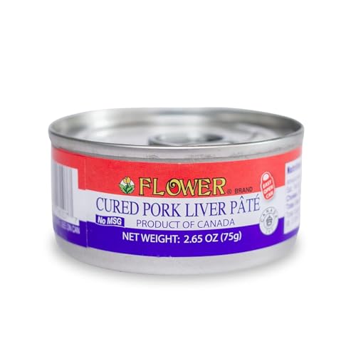 Flower Brand Cured Pork Liver Pâté 2.65 oz (Pack of 4)