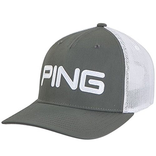 Ping Tour Mesh Adjustable Hat/Cap- Grey/White