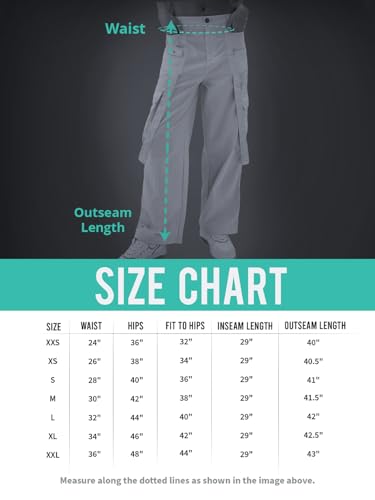 Image of The Souled Store Ink Black Women and Girls Elasticated Toggled Cotton Parachute Pants
