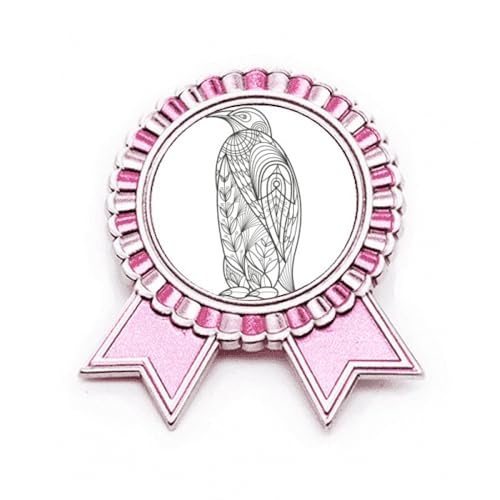 Broche rose oiseau pour sublimer vos vestes et robes de soirée