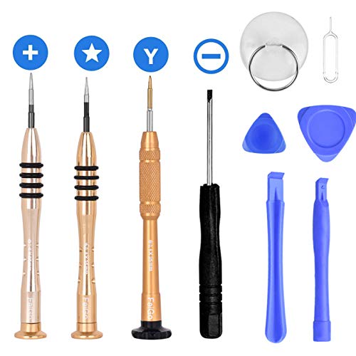 10pack Repair Tool Kit for iPhone 7 and Android Phone – Precision Magnetic Screwdriver Opening Pry Tools Set for iPhone 7/7 Plus/6 Plus/6S/6/5/5S/5C/5/4S/4 Plus iPod/iTouch by Feigo 10pack Repair Tool Kit for iPhone 7 and Android Phone – Precision Magnetic Screwdriver Opening Pry Tools Set for iPhone 7/7 Plus/6 Plus/6S/6/5/5S/5C/5/4S/4 Plus iPod/iTouch by Feigo
