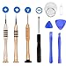 10pack Repair Tool Kit for iPhone 7 and Android Phone – Precision Magnetic Screwdriver Opening Pry Tools Set for iPhone 7/7 Plus/6 Plus/6S/6/5/5S/5C/5/4S/4 Plus iPod/iTouch by Feigo