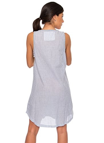 U.s. Polo Assn. Womens Sleeveless Nightgown – Tank Sleep Dress With Woven Back (Heather Grey, Small) #TOP2