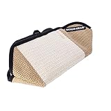 Eigenschaften des leichten Jute-Ärmels Robuste und sichere Konstruktion. Geeignete Weichheit und Gewicht Solider ergonomischer Griff im Inneren des Ärmels. Inneres Verstärkung durch spezielles Vlies und gepolstertes Innenfutter, das den Schutz der Hand gewährleistet.