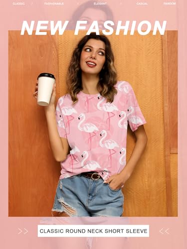 Womens Tie Dye Shirt Short Sleeve Crewneck Casual Loose Cute Tops Color-Block Pullover Sweatshirt2