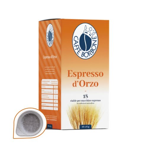 18 Cialde Espresso D'Orzo Caffe' Borbone Filtro in Carta 44
