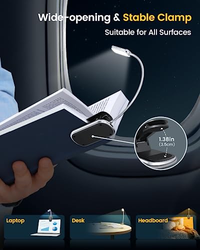 Glocusent Posh Premium Lampada da Lettura con