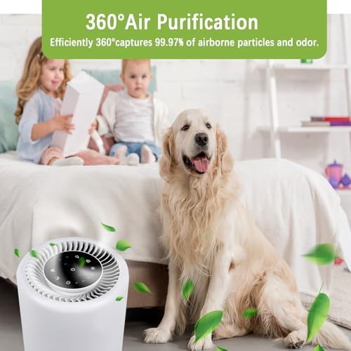 Image of 2 Pack Core 200S Replacement Filter Compatible with LEVOIT Core 200S and Core 200S-RF Smart WiFi Air Purifier, High-Efficiency 3-in-1 True H13 HEPA Activated Carbon Filter (White)