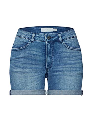 Shorts en jean femme ICHI Ihtwiggy Sho stretch contre la chaleur estivale