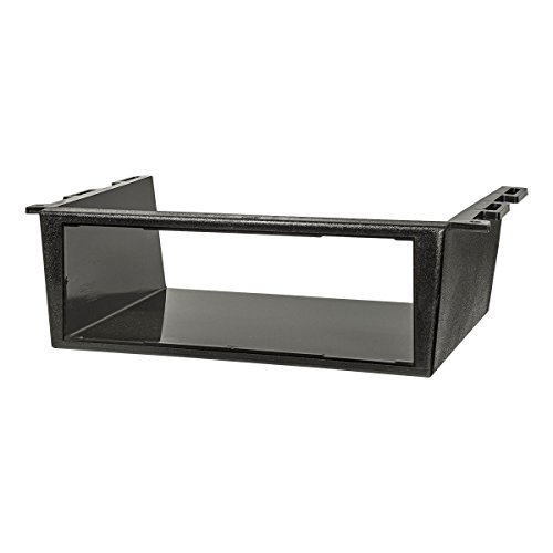 tomzz Audio 2400-015 Consola de Montaje para Radio de Coche Universal para radios de 1DIN Camión Barco Autocaravana Vehículos de construcción Vehículos comerciales