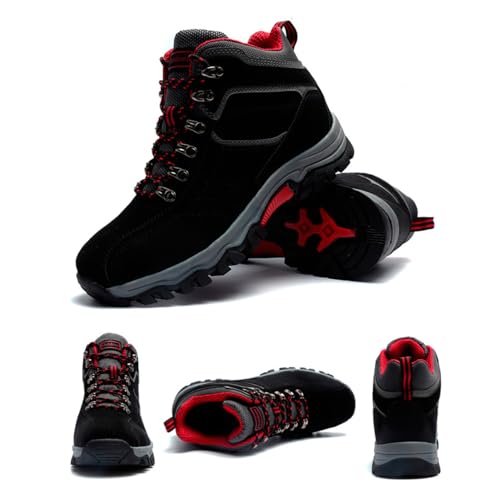 Men's Waterproof Hiking Boots High Top Trekking Hiking Shoes Outdoor Non-Slip Work Boots2