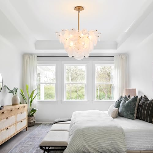 Dia-28-Inch-Modern-Glass-Chandeliers-for-Bedroom-Gold-Dining-Room-Light-Fixture-Large-Vintage-Pendant-Chandelier-for-Living-Room-Stairway-Entryway-Kitchen-Farmhouse-Foyer