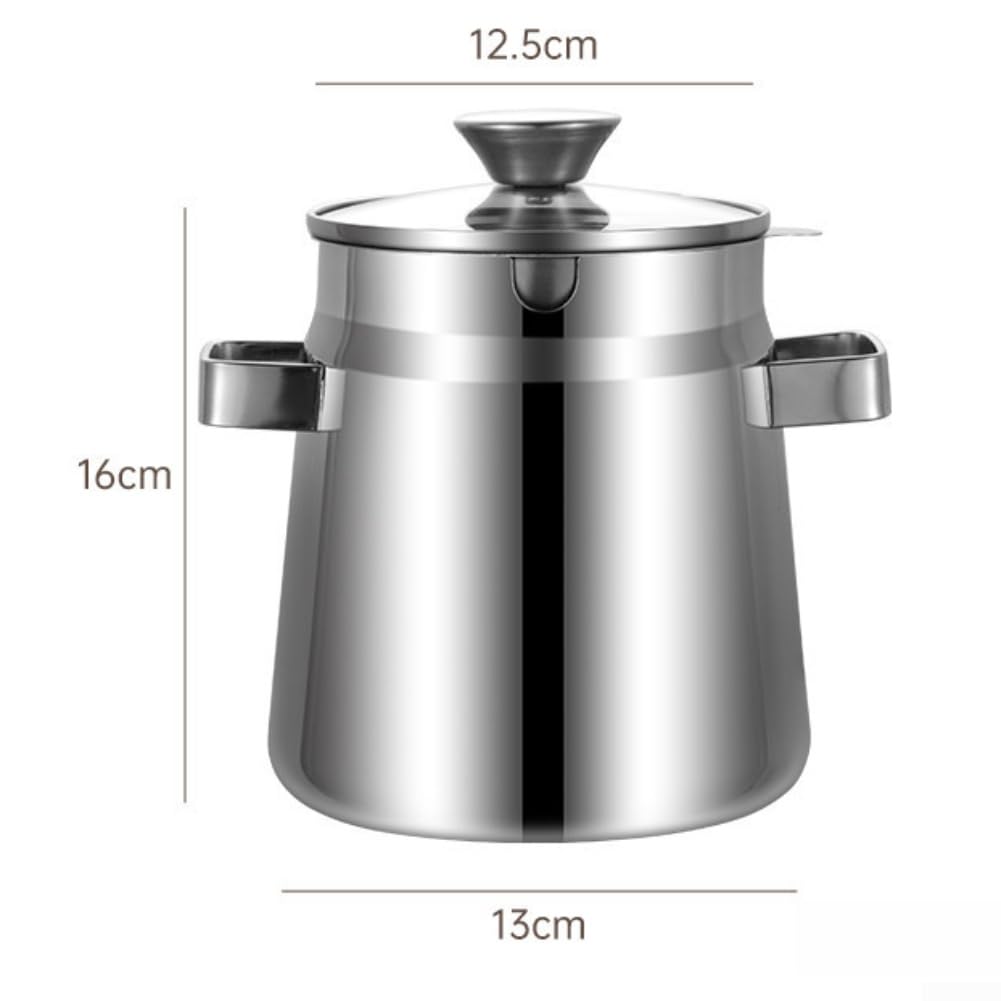 para filtro Aceite Cocina para acero 316L Desmontable para(1.8L)