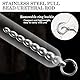 BDSMAGE Dilator Harnröhre Edelstahl 3 Set,133 MM Harnröhren Dilatatoren Männer Penis Plugs Sexspielzeug Set,Sex Toyset Herren erotisches Sex Spielzeug ab 18 für Paare extrem SM Sex (TYLZ)