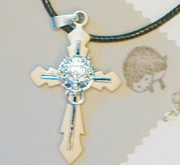 ファイナルファンタジーVII セフィロス ネックレス FF7 ブラックシルバーペンダント セフィロス