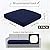 Newwiee 8Pcs Patio Stretch Sofa Cushion Cover Outdoor Cushion Cover Replacement Patio Furniture Cushions Couch Slipcovers Chair Seat Cover Soft Flexibility Protector(Navy, Waterproof Pure)