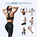 Ranarose Deep Tissue Back & Neck Massager - Back Massager Stick for Pain Relief, Muscle Knot Remover, Trigger Point Massage Tool for Full Body, Shoulders, Legs - Pressure Point Massage Tool (Black)