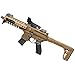 MPX FDE Táctical Sig Sauer Fusil-Escopeta de Aire comprimido (CO2) y balines (perdigones) Calibre 4.5mm. Carabina semiautomática. Potencia: < 3,5 Julios