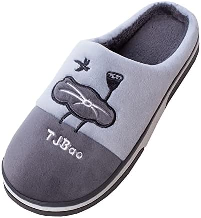 Damen-Hausschuhe Weiche Paare Hausschuhe Zuhause Herbst Winterschuhe Flache Memory Foam Winter Kuschelig Frauen Leicht Pantoffeln Slippers Schlappen Hüttenschuhe
