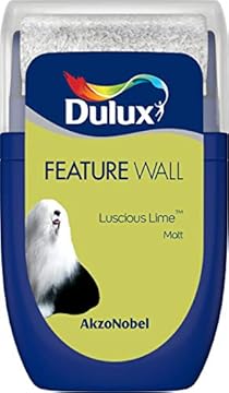 Dulux Feature Wall Tester Paint, Luscious Lime, 30 ml