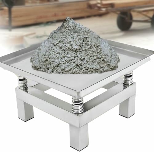 Banc d'essai de vibration en acier inoxydable table électrique béton