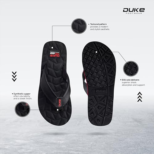 Image of Duke Men's Fwc6199-black Slipper