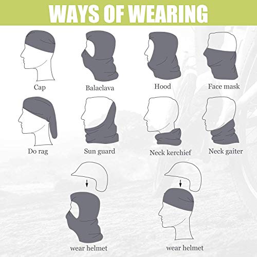 Balaclava Face Mask Windproof Neck Gaiter Ski Mask,Uv Protection Dustproof Face Cover For Men Women Skiing, Snowboarding, Cycling Hiking (Army Green) #TOP1