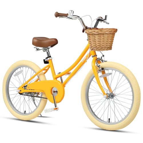 Petimini 20 Inch Girls Bike for Age 6 7 8 9 Years Old Big Ki...