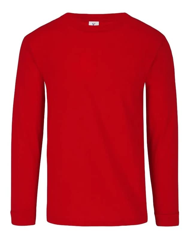 La mejor selección de Playera Roja favoritos de las personas. 41 Yazbek Playera Cuello Redondo Manga Larga